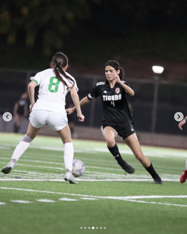 South Pasadena High School girls soccer action shot